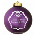 custom glass Christmas tree ball decoration